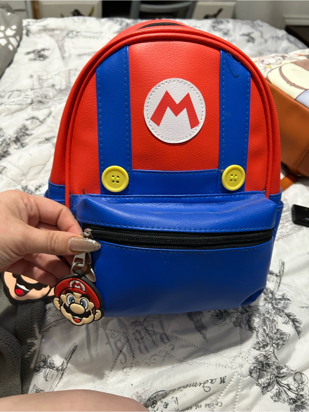 Nintendo Mario Backpack in Red, Blue & Yellow